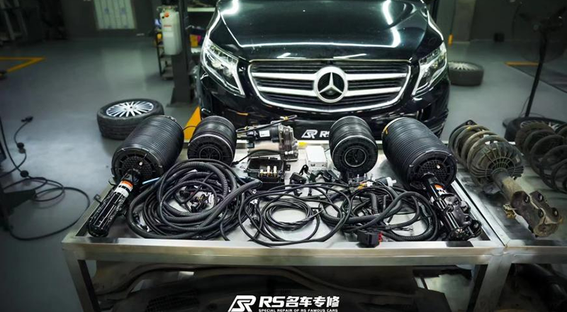 Mercedes-Benz Vito อัพเกรดระบบกันสะเทือนแบบถุงลม